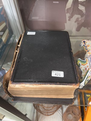 Lot 421 - An old family bible