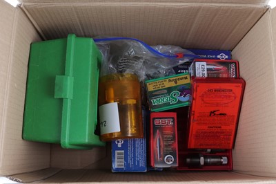 Lot 2883 - Reloading components for .243 Win. including...