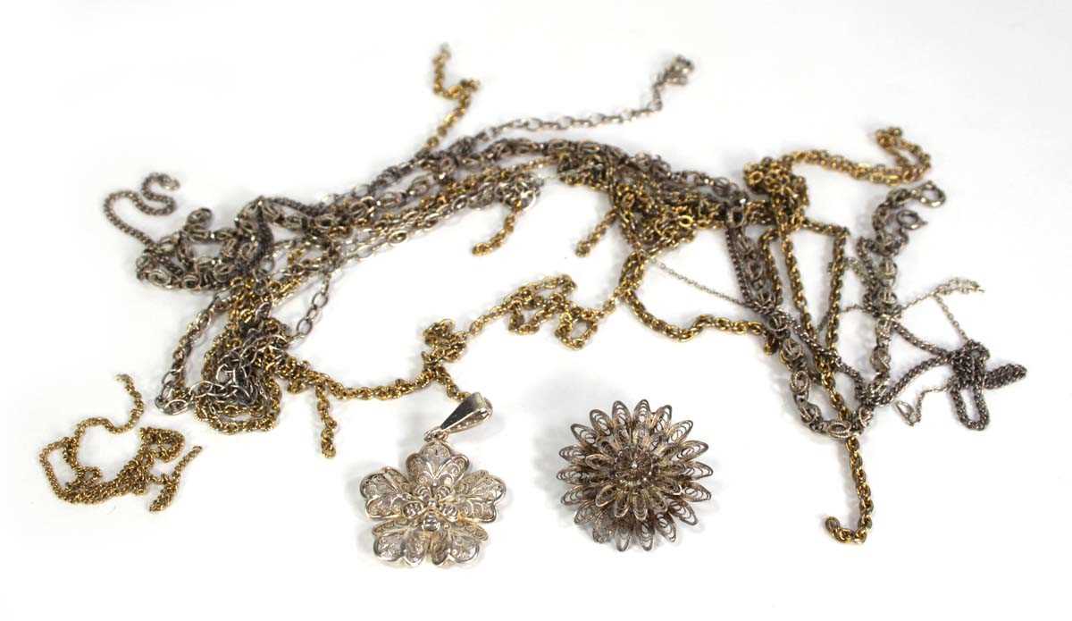 Lot 768 - A group of silver, metalware and gold plated...