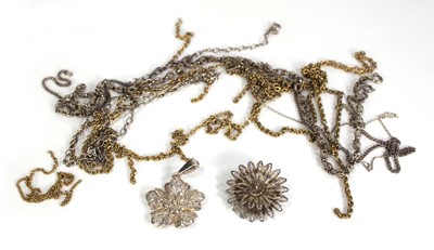 Lot 768 - A group of silver, metalware and gold plated...