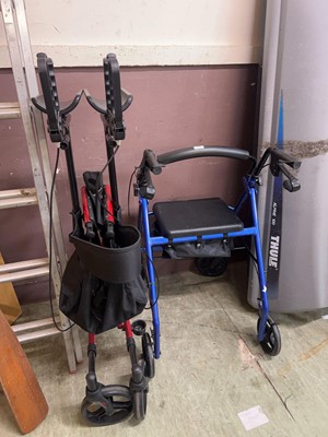 Lot 206 - Two walking aids