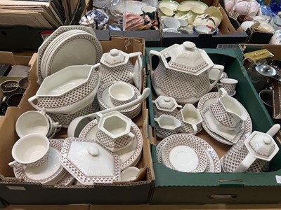 Lot 474 - Two trays of a quantity of Adam's dinner...