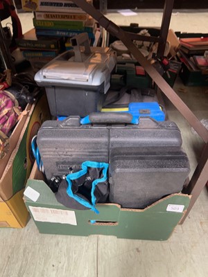 Lot 503 - A tray of cased hand tools