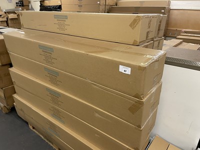 Lot 47 - 20 boxes of Mastershelf black PVC floating...