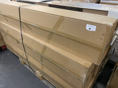 Lot 48 - 13 boxes of Mastershelf floating shelves in...