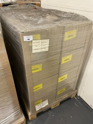Lot 63 - Pallet of 32 boxes each containing 10 rolls of...