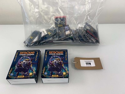 Lot 1779 - Bag containing various loose Riftbound: League...