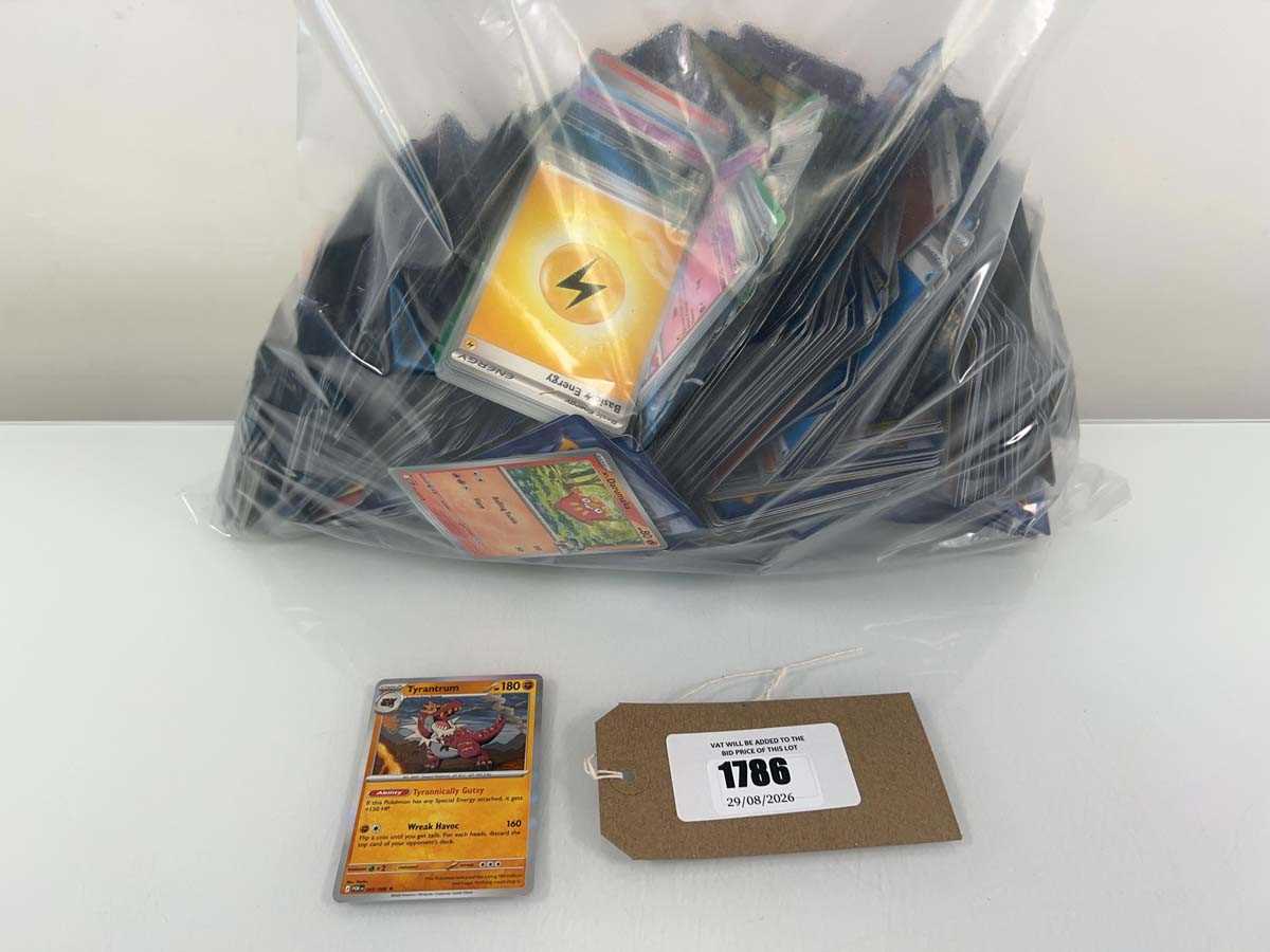 Lot 1786 - Bag containing quantity of loose Pokémon...