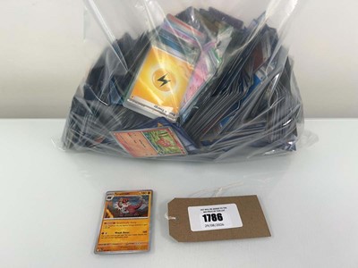Lot 1786 - Bag containing quantity of loose Pokémon...