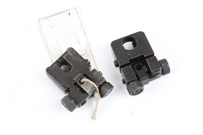 Lot 1151 - 2 x Parker Hale rear-sight including the later...
