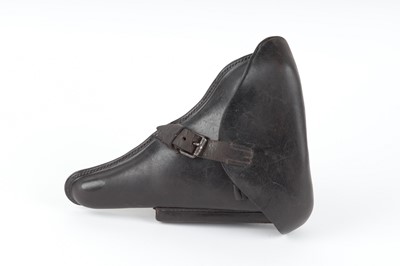 Lot 8 - WWI Luger P08 leather holster marked...