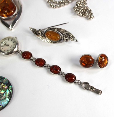 Lot 779 - A group of silver and metalware mounted...