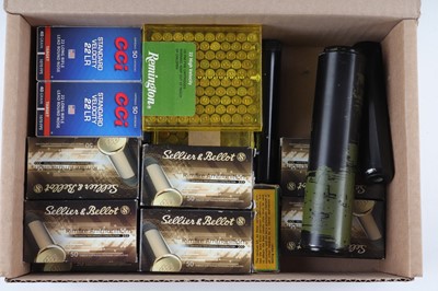 Lot 2631 - (S1) Approx. 900 x .22 assorted cartridges to...