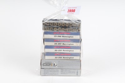 Lot 2890 - Quantity of .22-250 Rem. brass cases, primed,...