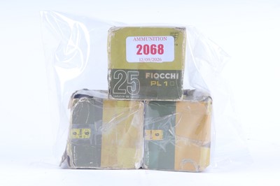 Lot 2068 - (S2) 75 x 24 bore Fiocchi No.6 shot cartridges