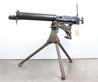 Lot 1001 - WWII: A Deactivated .303 Vickers Machine Gun,...