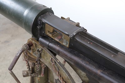 Lot 1001 - WWII: A Deactivated .303 Vickers Machine Gun,...