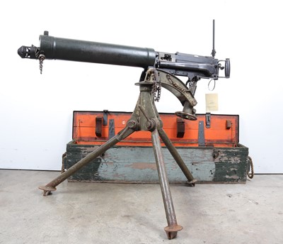 Lot 1001 - WWII: A Deactivated .303 Vickers Machine Gun,...