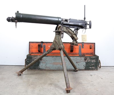 Lot 1001 - WWII: A Deactivated .303 Vickers Machine Gun,...
