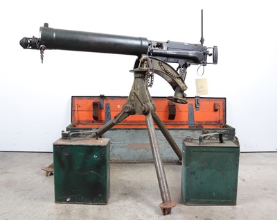 Lot 1001 - WWII: A Deactivated .303 Vickers Machine Gun,...