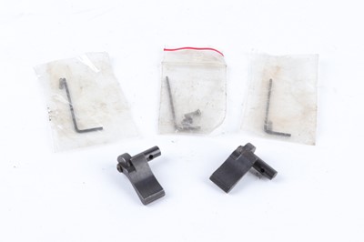 Lot 1176 - Two Timney Mauser 98 scope mount safety catches