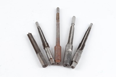 Lot 1178 - Five reamers: 2 x .303, with .367 pilot, with ....