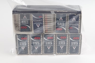 Lot 2638 - (S1) 749 x .22 Extra Long CCI Stinger 32gr...