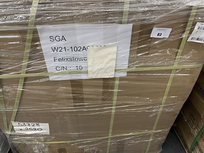 Lot 83 - Large pallet box containing approx. 75 boxes...