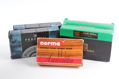 Lot 2639 - (S1) 100 x .308 Win. 150gr rifle cartridges...