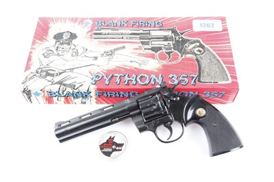 Lot 1262 - (S37) .22 (blank) Sussex Armoury Python 357...