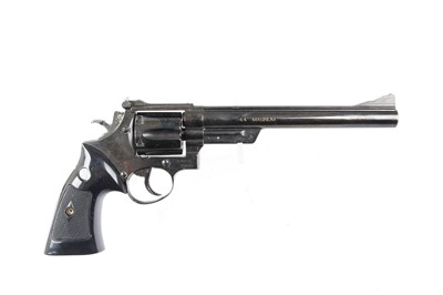 Lot 1265 - (S37) SMG 9.78 'Smith & Wesson' plug-fire cap gun