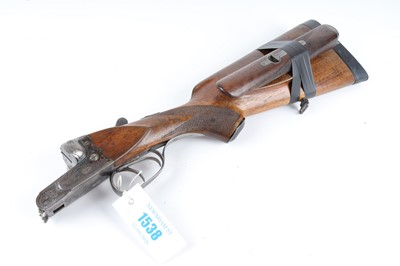 Lot 1538 - (S2) The stock action and forend of a 16 bore...
