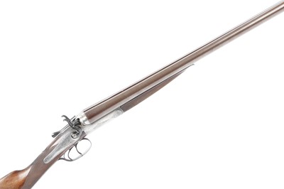Lot 840 - (S2) 12 bore Double Hammer Gun by Charles...