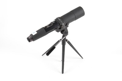 Lot 1250 - 15-60x60mm telescope on tripod stand