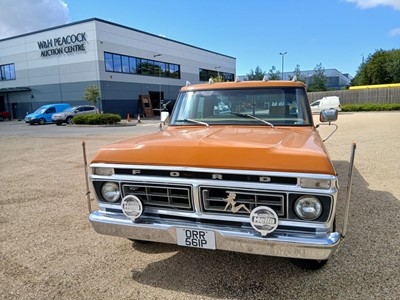 Lot (ORR 561P) 1976 Ford F-150 'Ranger' American...