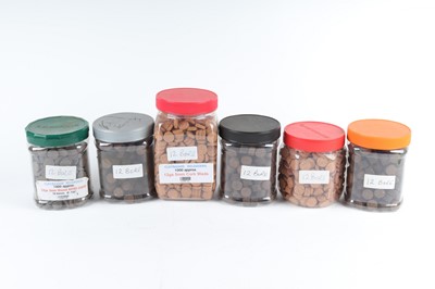 Lot 2371 - 6 tubs of fibre wads and cork/nitro wads