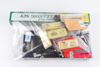 Lot 1369 - Quantity of .410 and 20 bore cleaning equipment