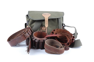 Lot 1194 - Box of assorted cartridge belts and bags