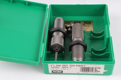 Lot 2906 - RCBS .220 Swift FL die set