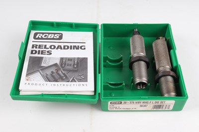 Lot 2909 - RCBS .30-378 Wby Mag FL die set