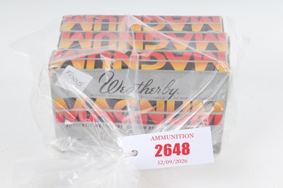 Lot 2648 - (S1) 45 x .30-378 Weatherby Magnum rifle...