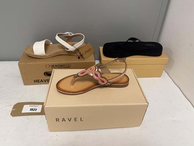 Lot 3x Boxed pairs of sandals to include Simmi UK6,...