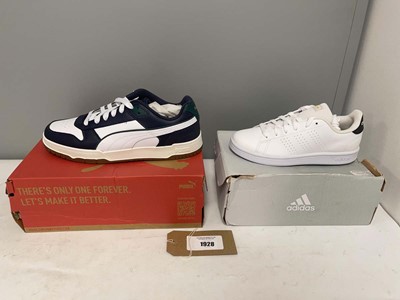 Lot 2x Boxed pairs of trainers to include Adidas...