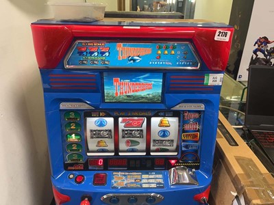 Lot 2176 - Thunderbirds Japanese Pachislo machine with...