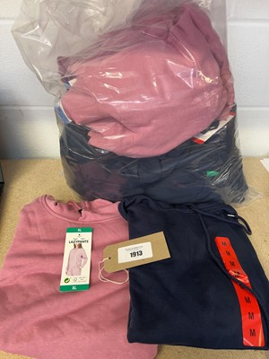 Lot 1814 - Approx 15 x ladies Lazypants hooded sweatshirts
