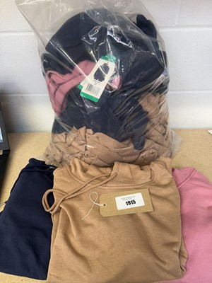 Lot 1812 - Approx 15 x ladies Lazypants hooded sweatshirts