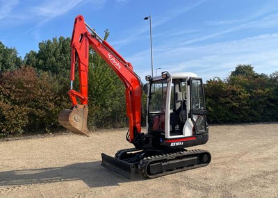 Lot 4329 - Kubota KX101-3 3 1/2tonne mini excavator