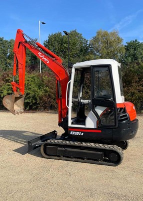 Lot 4329 - Kubota KX101-3 3 1/2tonne mini excavator