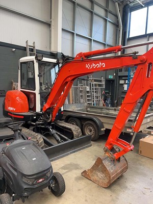 Lot 4329 - Kubota KX101-3 3 1/2tonne mini excavator