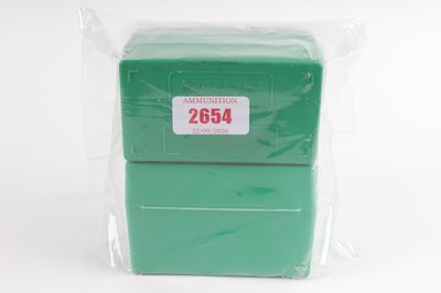 Lot 2654 - (S1) 100 x 6.5x55mm rifle cartridges, home loaded